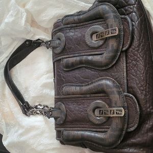 Authentic Fendi B Buckle Handbag